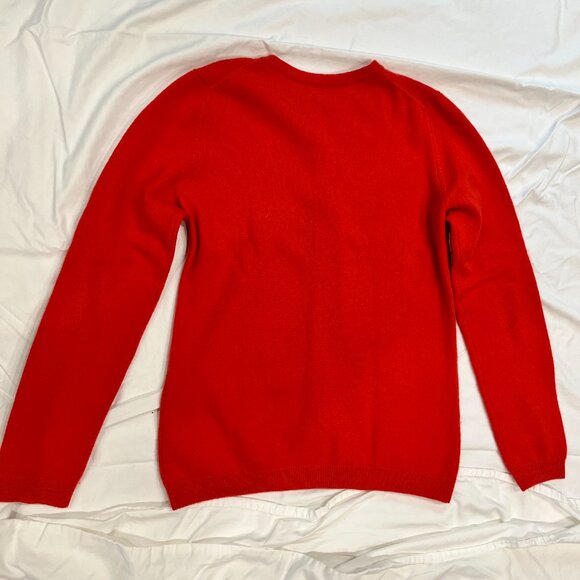 Pure Collection Red Cardigan - Picture 2 of 7